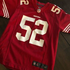 49ers Jersey - Nike Willis kids size small